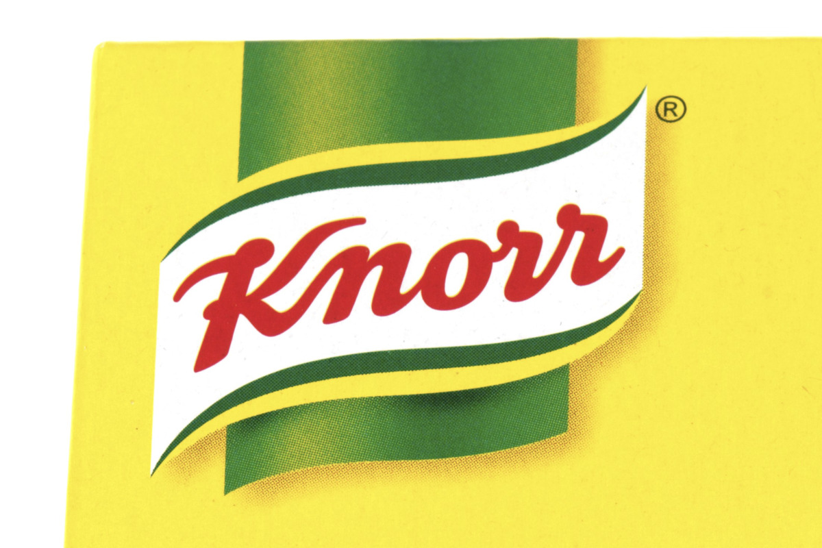 The Knorr logo on one of their products.